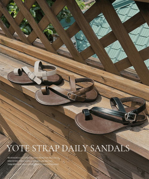 요트 스트랩 데일리 sandals - 3color