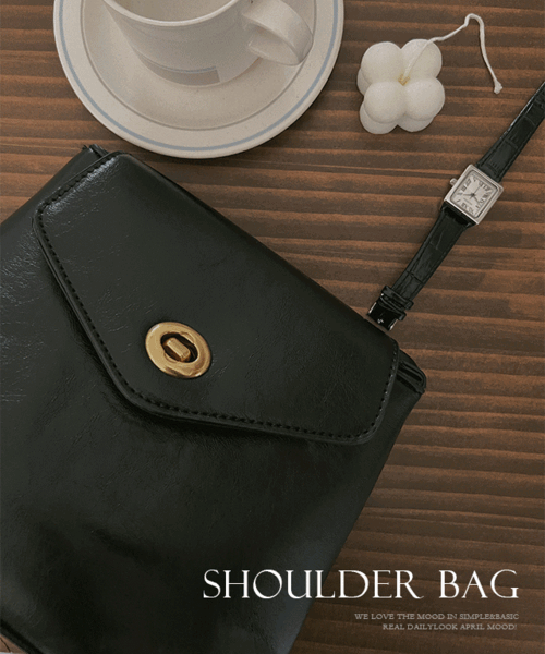 Ave square shoulder bag - 3color